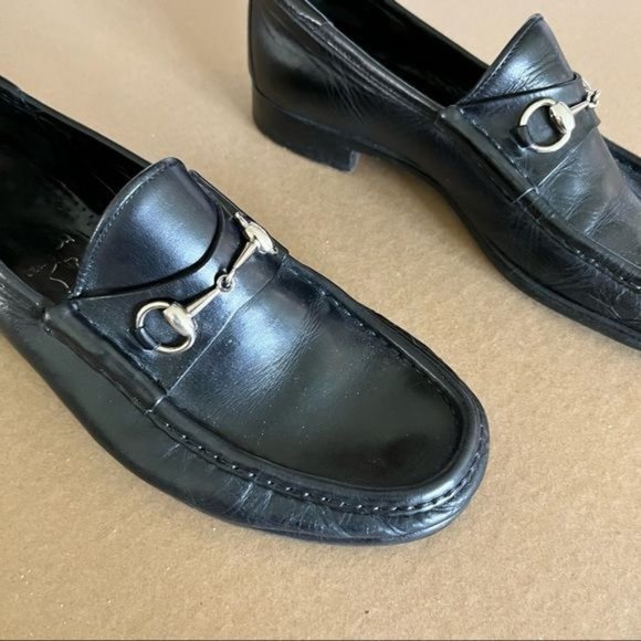 Gucci Men's Horsebit Loafer In Brown Suede w Grip Sole - Picture 2 of 10